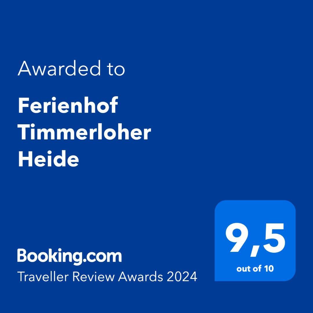 Ferienhof Timmerloher Heide Soltau Esterno foto